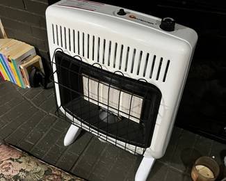 Heaters…two of these bad boys. One is both elextric and propane