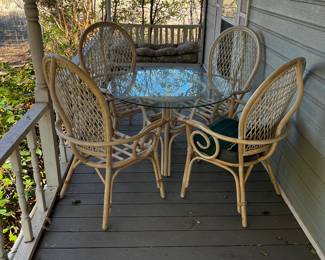 Rattan furniture great condition 