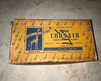 One Corsair Iron Smooth Plane 