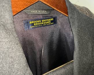 Brooks Brothers Brooksgate Grey wool suit 