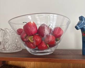 Simon Pearce Lead Crystal Bowl 