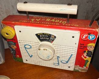 Fisher Price Classics TV Radio 