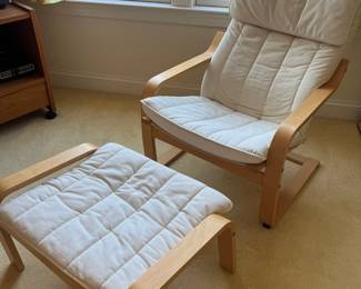 IKEA Rocking Chair and Ottoman 
