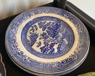 Blue Willow Ware China Dinner Plate