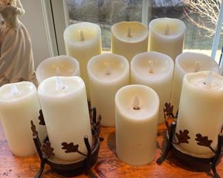 Flameless Pillar Candles 