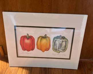 Sweet Peppers by Karyn Frances 