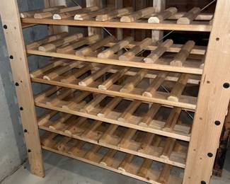 Wooden Wine Rack 