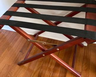 Wooden Luggage Rack 