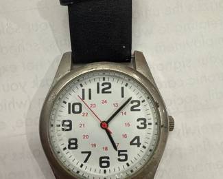 Accutime Men's 24hr Dial Watch 