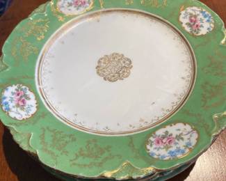 LS & S Carlsbad Austria Salad Plates 
