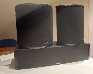 Speakers (Boston VRX Surround  and VRC Center Speakers)
