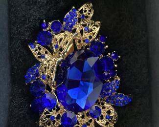 Brilliant Blue Pin