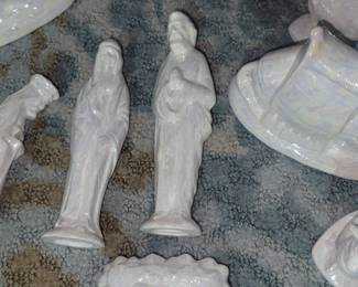 Nativity set.