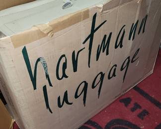 Vintage Hartmann luggage with original box
