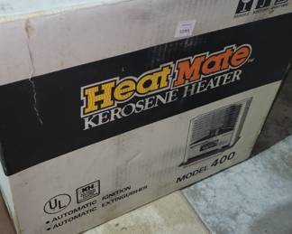 Kerosene heater in the box