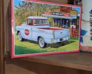 Coke model truck 