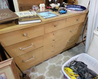 MCM blond dresser