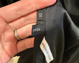 R50 - $175 - Jindo Mink Fur Coat- Saga Mink. Size 10.