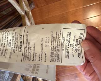 R2 - $400. King Size Metal Bed (mattress included if you want it - clean & always covered) Headboard is 55" tall. Footboard is 30" tall.