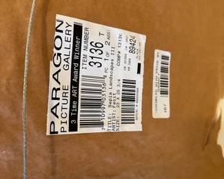 R42 - $65 - PAIR of Landscape Prints by R. Earlom Fecit. Measures 30" wide x 27" tall.