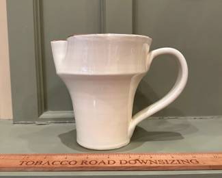 R128 - $30 - Vietri Pitcher Measures 5.75" x 6" tall.