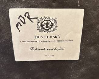 R8 - $150 - LARGE John Richard Framed Print. Measures 41" x 50". Beautifully framed & matted