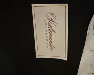 R78 - $450 - Scalamandre by Henredon Ottoman. Measures 39" round x 15" tall. Good Vintage Condition - has a few spots that could benefit from being cleaned. Scalamandre by Henredon Ottoman