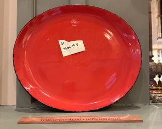 R130 - $40 - Vietri Platter 15.6" x 13.5".