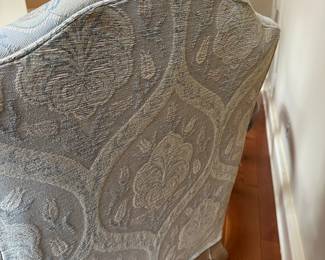 R15 - $125 EACH. Fairfield Upholstered Side Chair - 2 available. Measures 32" wide x 31" deep x 44" tall.