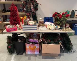 Lots of small decorative items priced individually.