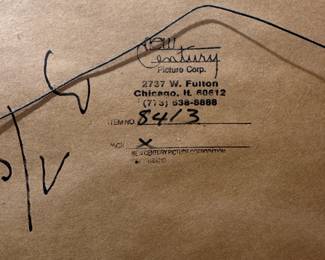 R6 - $50 PAIR of framed botanical prints from New Century. Each measures 22.5" x 28.5".