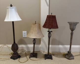 R54 - $12 Each Table Lamps