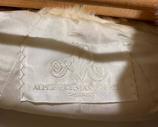 R53 - $150 - Off White Fur Shrug by Alper-Richman Furs Chicago. No size tag - I would say it fits like a Medium.