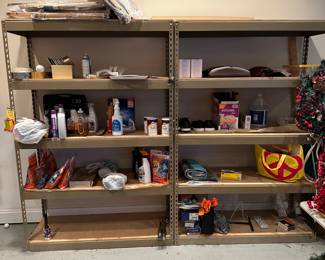 R123 - $40 each - Garage Shelving Units - 2 available.