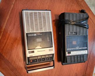 1980's Panasonic Cassette Player/recorder.
Centennial Cassette Player/ recorder