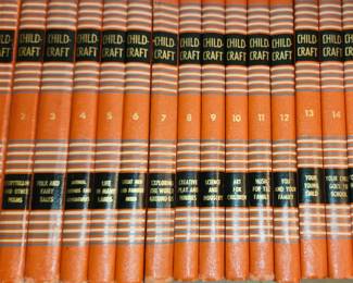 Childcraft book set.