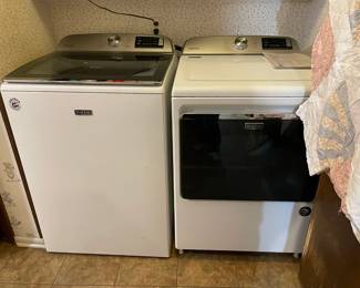 MAYTAG WASHER AND DRYER
