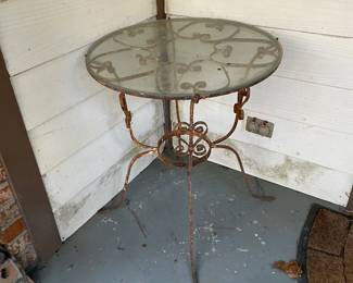 SMALL PATIO TABLE