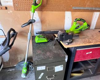 File cabinet. electric yard equipment