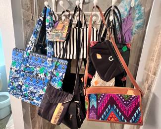 Handbags, purses