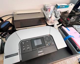 Canon photo printer, working typerwriter