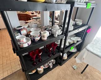 Noritake china and Japanese serving pieces