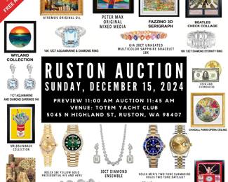 Ruston Auction