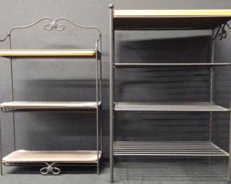 2 Longaberger Display Shelves 