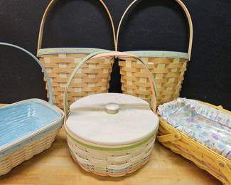 Longaberger Spring Easter Baskets