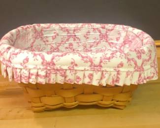 Longaberger Breast Cancer Awareness Horizon Of Hope Accent Baskets