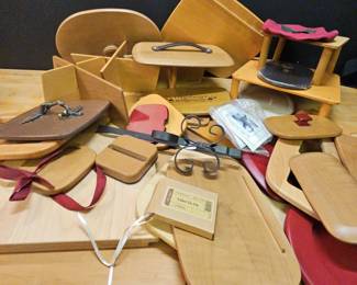 Longaberger Mystery Lot Lids Wood Insearts Accessories