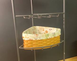 Longaberger Wrought Iron Corner Stand
