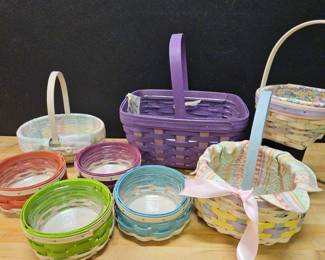 Longaberger Small Spring Easter Basket Variety