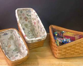 Longaberger Office Baskets